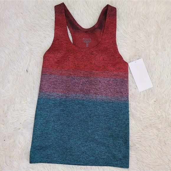 Athleta Tops - Athleta‎ Relay Gradient Ombre Tank Top NWT Size Small